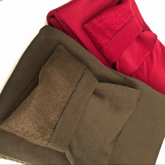 2 Pack Fleece Lined Leggings - Picture 2 of 2